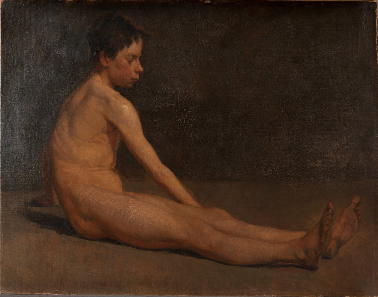 Ragazzo nudo da James Ensor