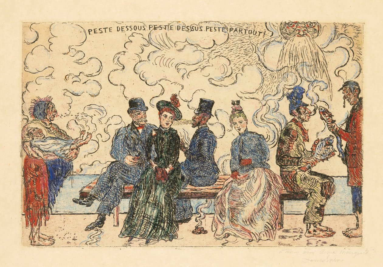 Inquinamento sotto, Inquinamento sopra, Inquinamento ovunque da James Ensor