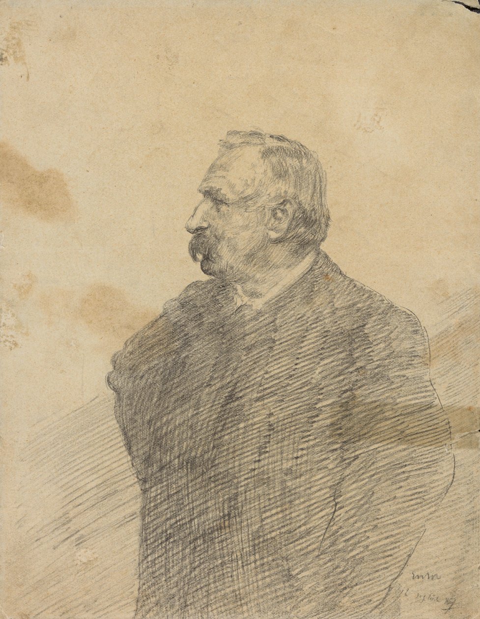 Ritratto di Ernest Rousseau da James Ensor