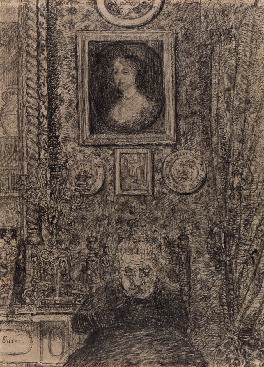 Ritratto di mia zia da James Ensor