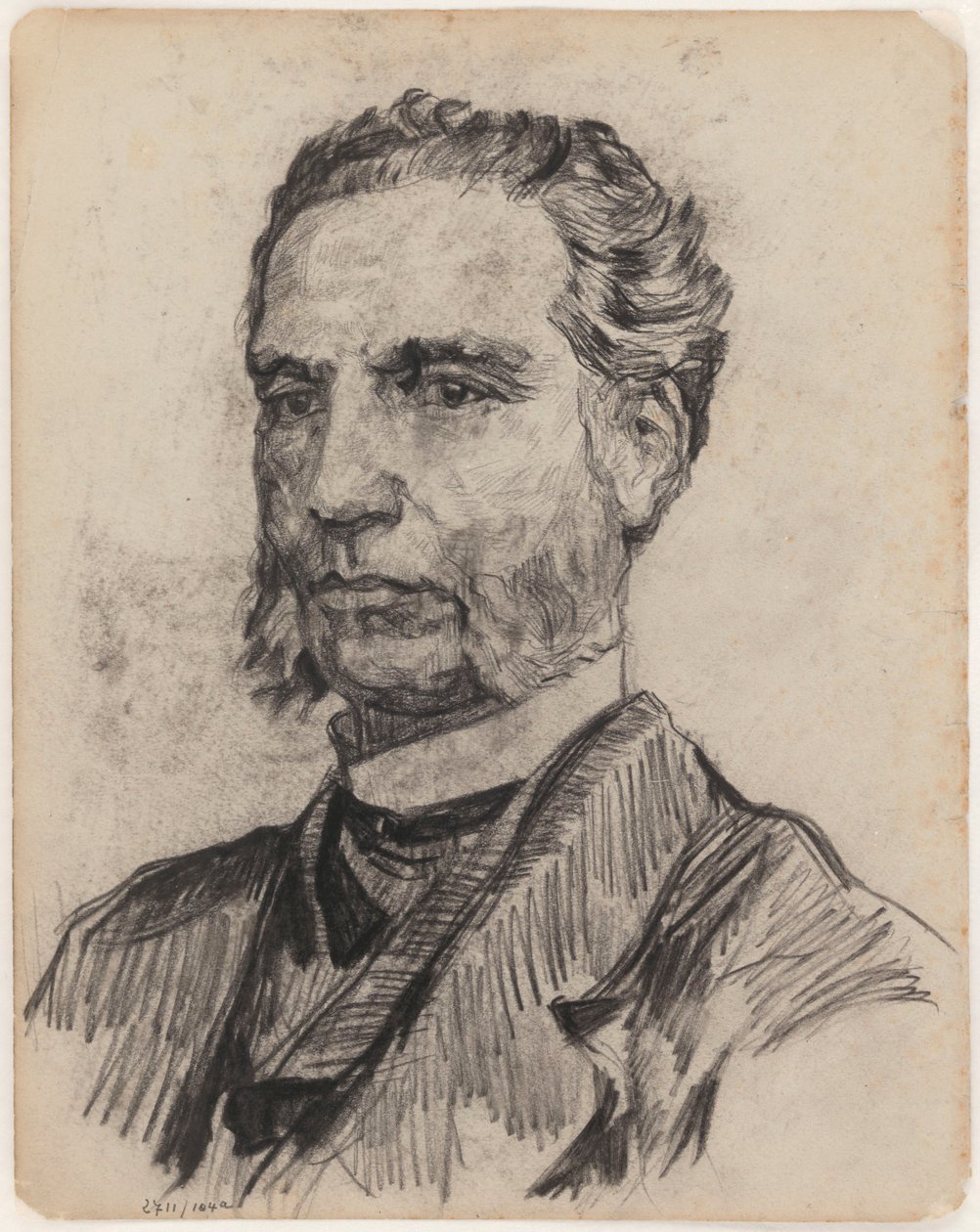 Ritratto di uomo da James Ensor