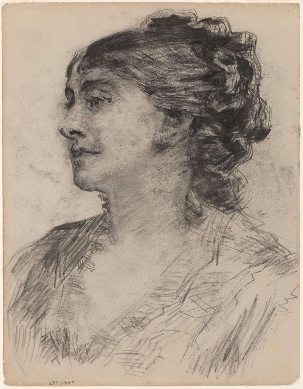 Ritratto di una donna da James Ensor