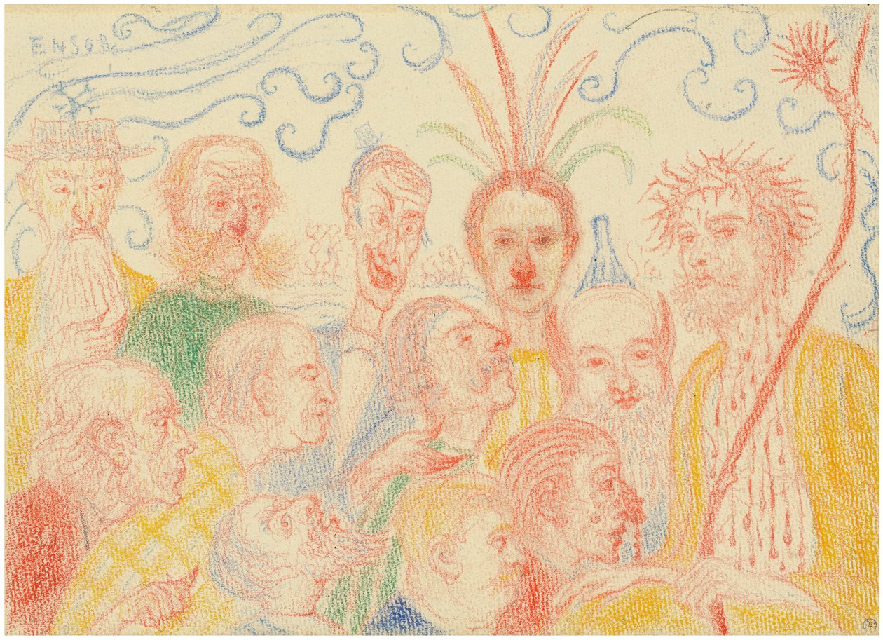 Scènes de la Vie du Christ, 1910-1915 da James Ensor