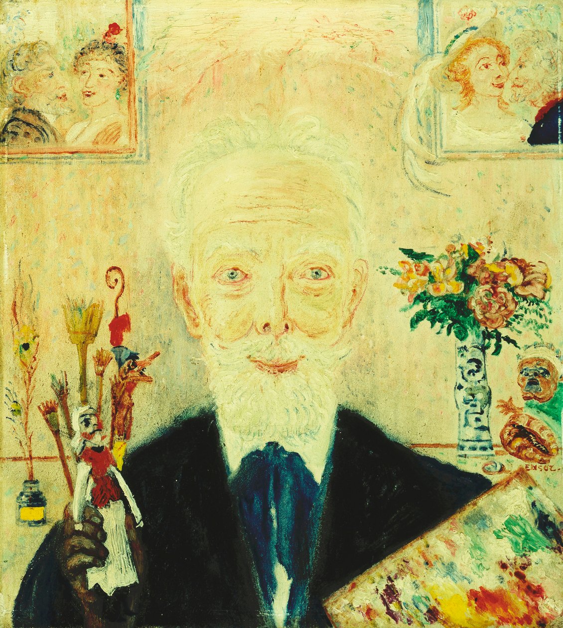 Autoritratto da James Ensor