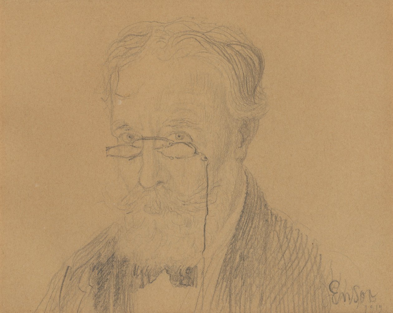 Autoritratto da James Ensor