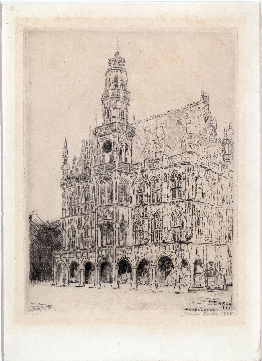 Municipio di Oudenaarde da James Ensor