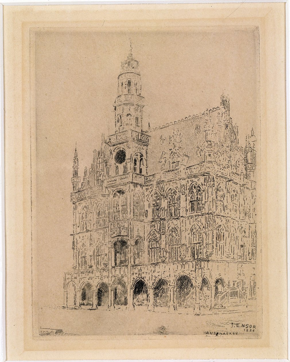 Municipio di Oudenaarde da James Ensor
