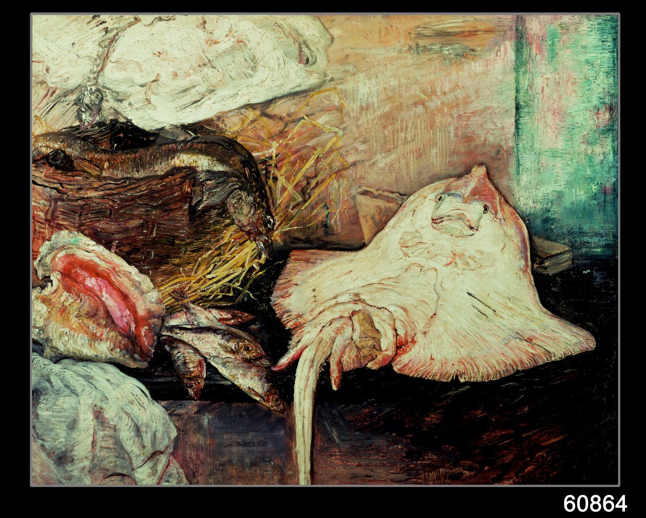 Natura morta con razza da James Ensor