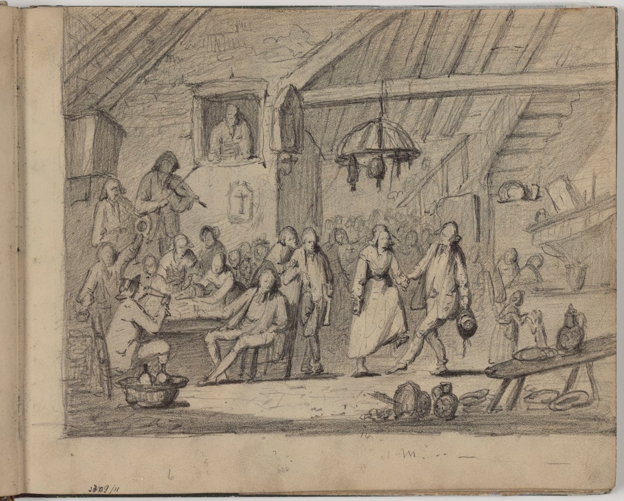 Scena da taverna da James Ensor