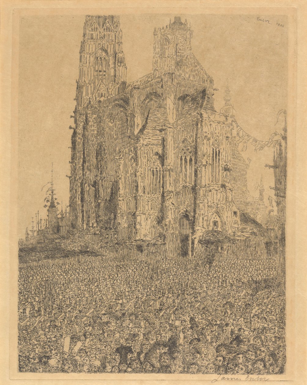 La Cattedrale da James Ensor