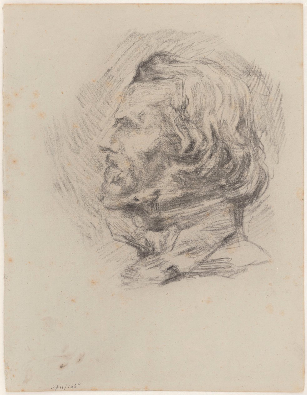 Il pittore Eugène Delacroix da James Ensor