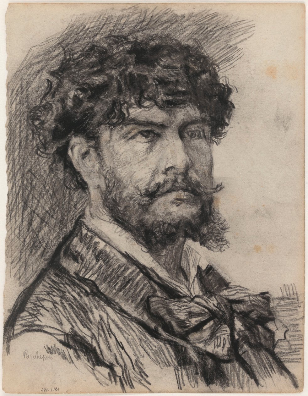 Il poeta Jean Richepin da James Ensor