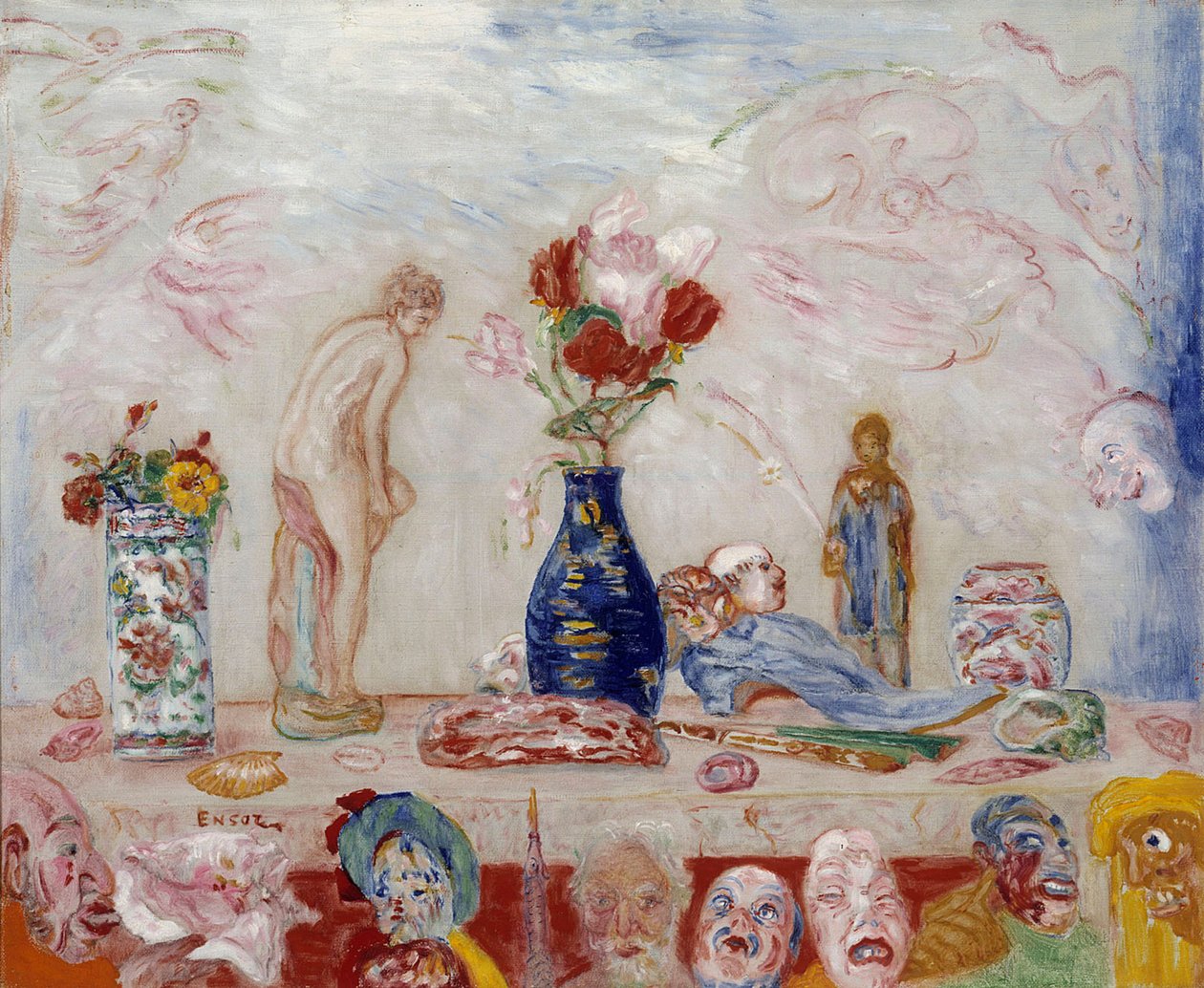 All’ombra delle maschere da James Ensor