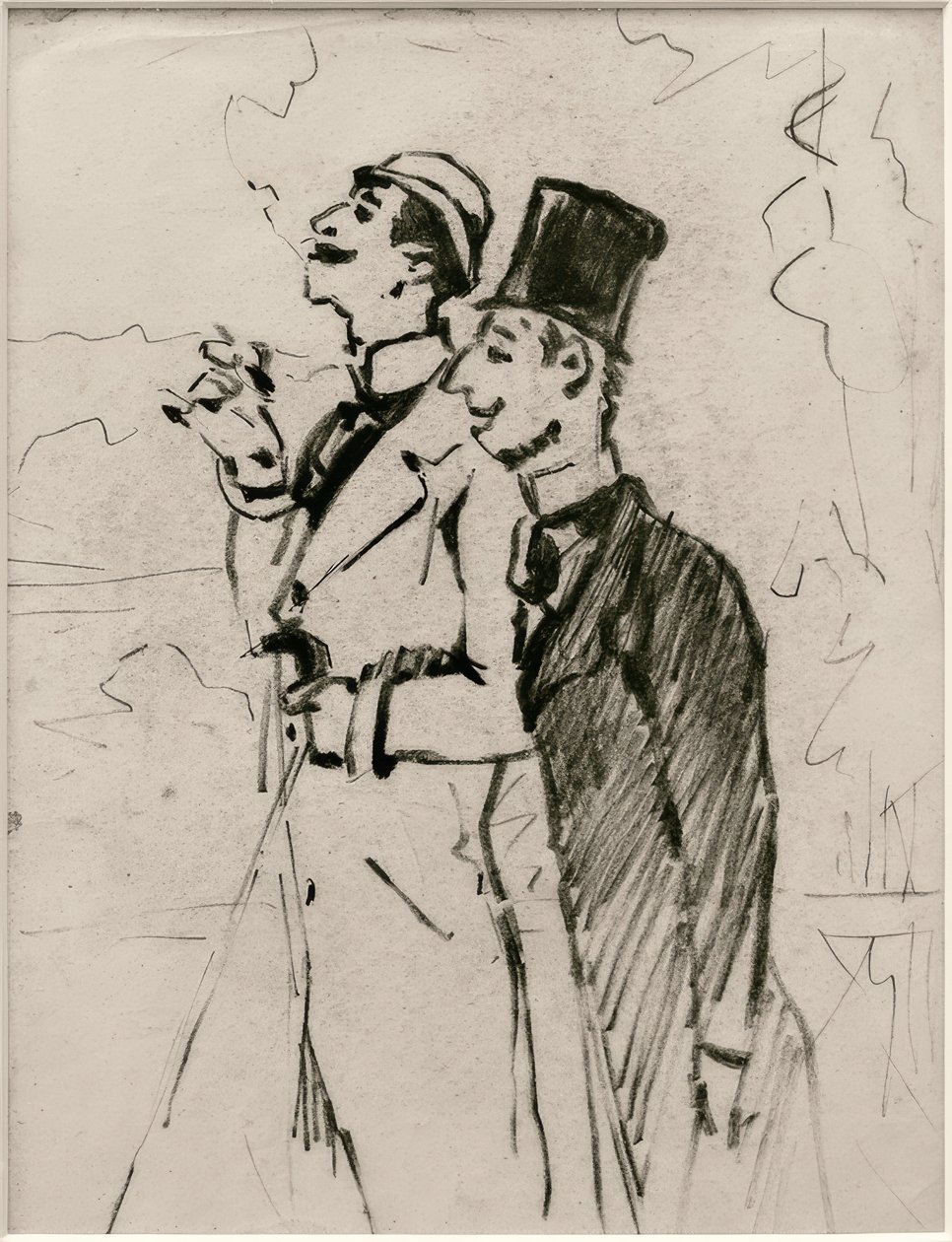 Due signori da James Sidney Ensor