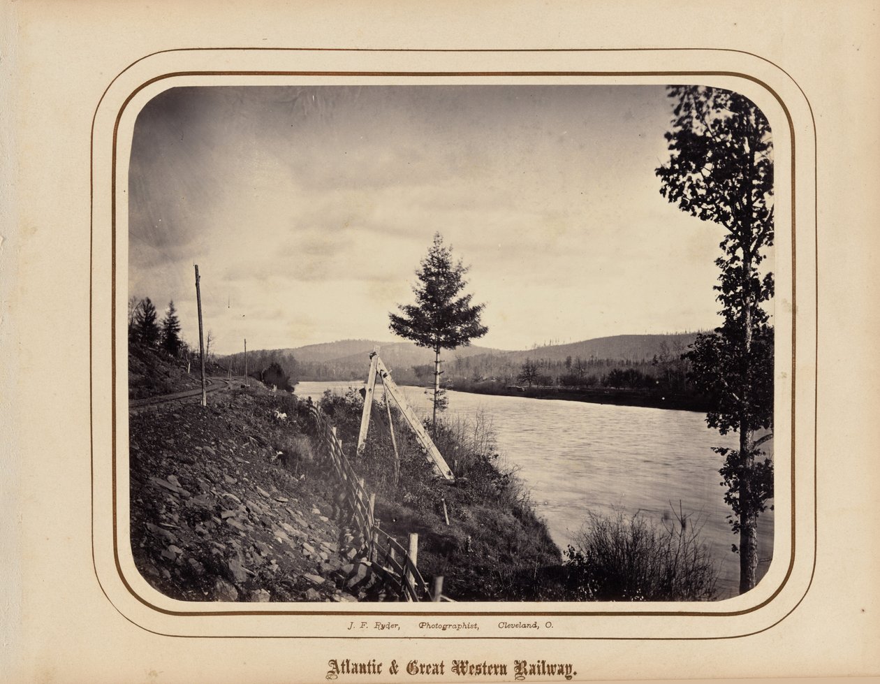 Atlantic  Great Western Railway, 1862 (foto) da James F. Ryder