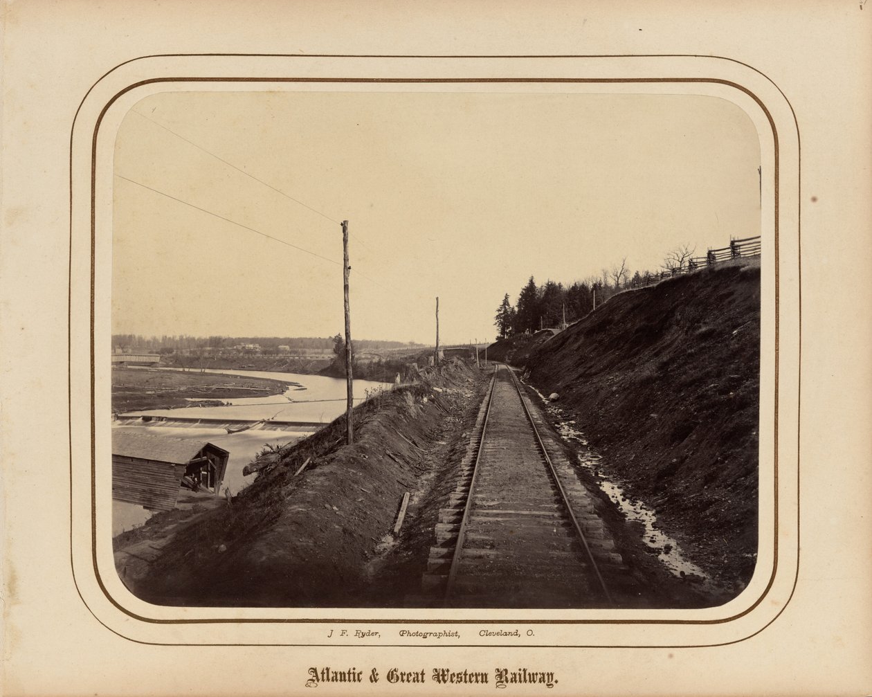 Atlantic  Great Western Railway, 1862 (foto) da James F. Ryder