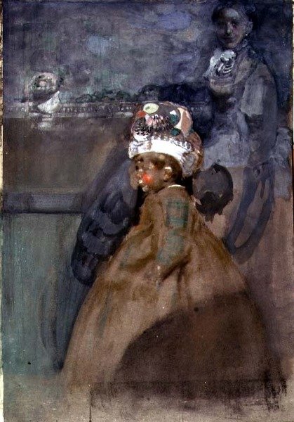 Ritratto di Tony Nicholson da James Ferrier Pryde