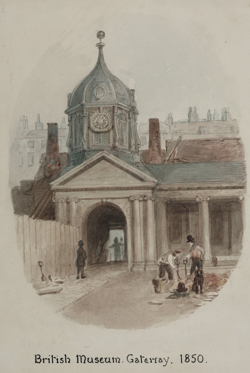 Museo Britannico, 1850 da James Findlay