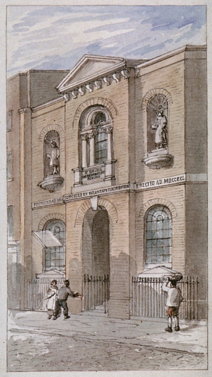 Scuole di St Bride, Bride Lane, City of London da James Findlay