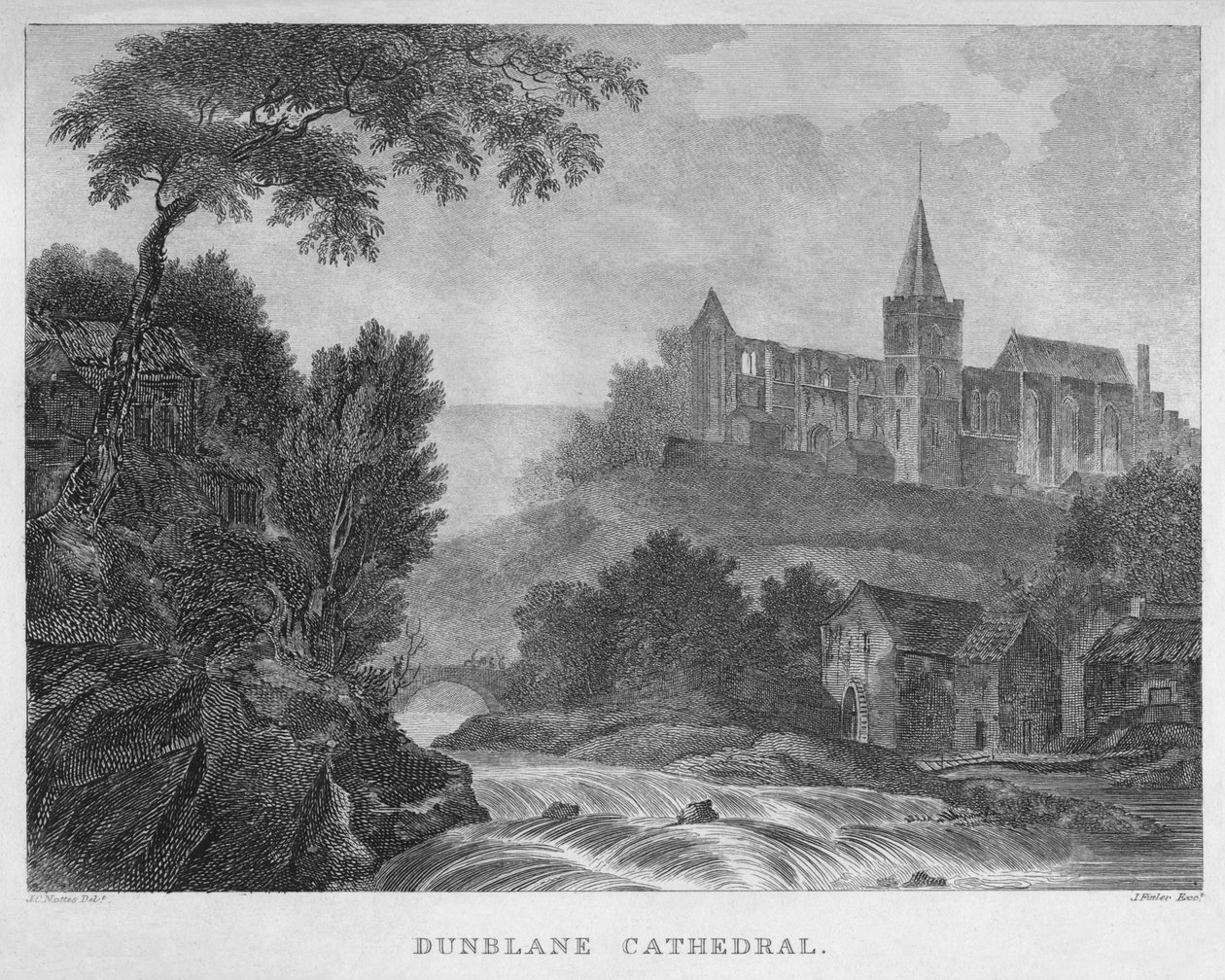 Cattedrale di Dunblane da James Fittler