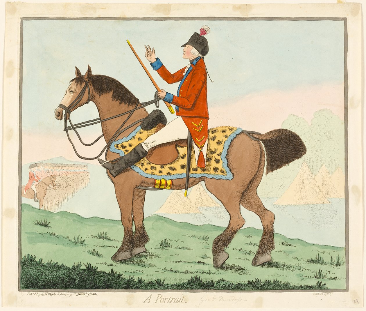 Un ritratto da James Gillray
