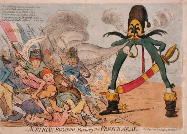 Spauracchio austriaco che spaventa l