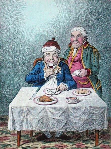 Charming-well Again, pubblicato da Hannah Humphrey nel 1804 da James Gillray