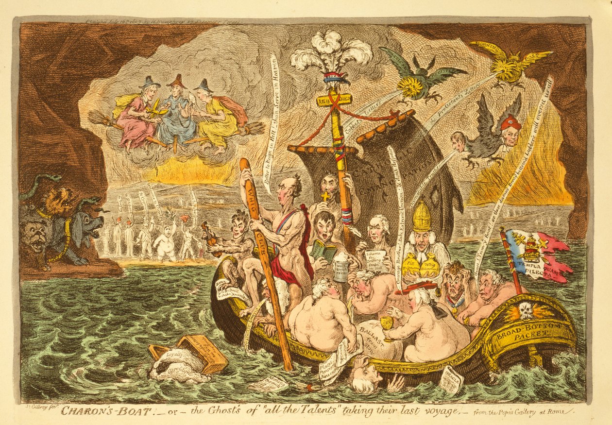 La barca di Caronte, o i fantasmi degli 