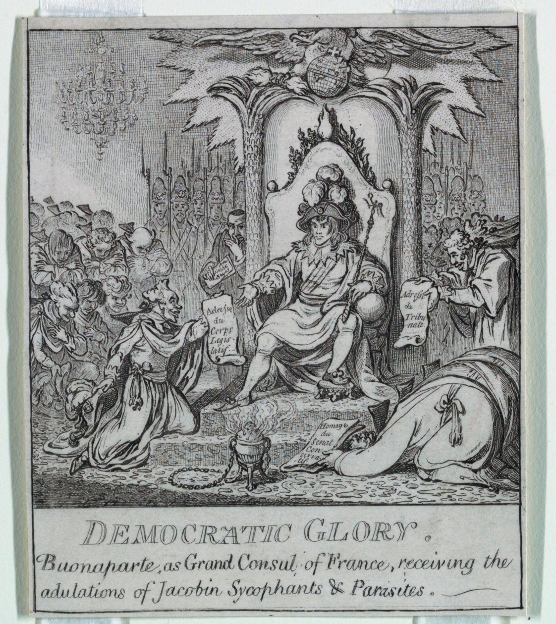 Democrazia, o uno schizzo da James Gillray