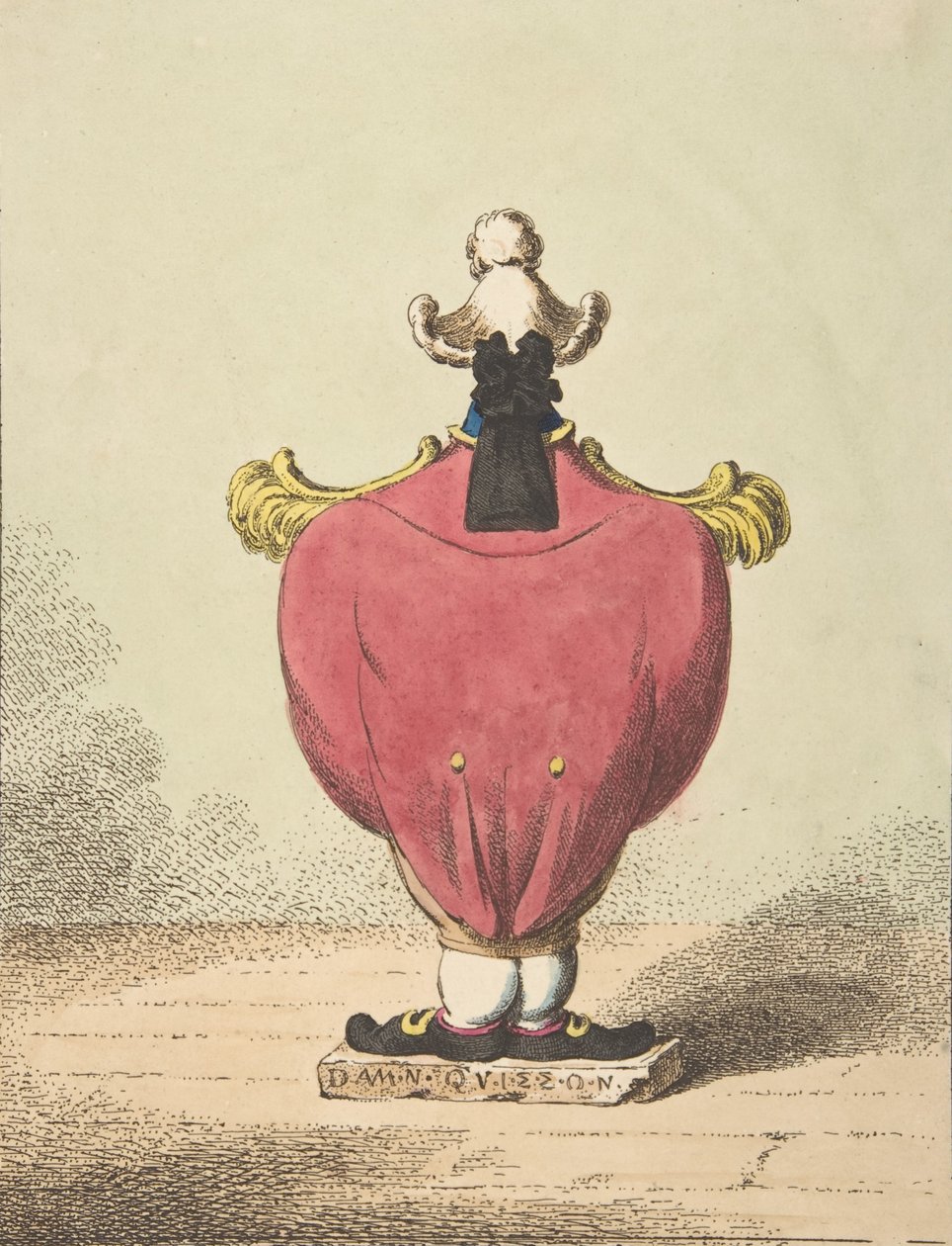 Dalla collezione di Sir William Hamilton, 8 maggio 1801 da James Gillray