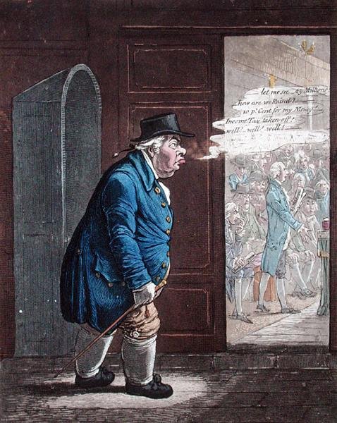 Speranza, pubblicato da Hannah Humphrey nel 1802 da James Gillray