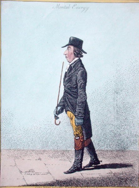 Energia mentale da James Gillray