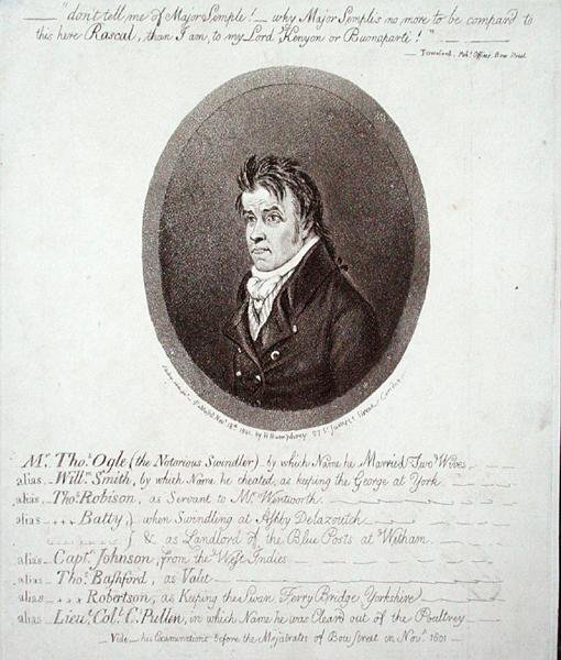 Mr Thomas Ogle da James Gillray