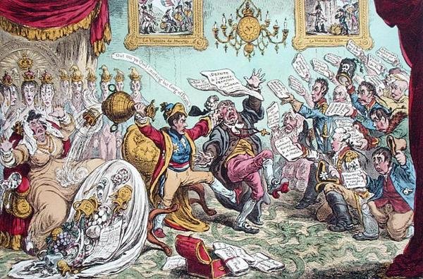 Notizie dalla Calabria! Cattura di Buenos Ayres, o i comfort di un imperiale déjeuner a St. Cloud