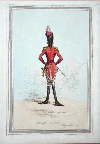 Patern-Staff, pubblicato da Hannah Humphrey nel 1797 da James Gillray