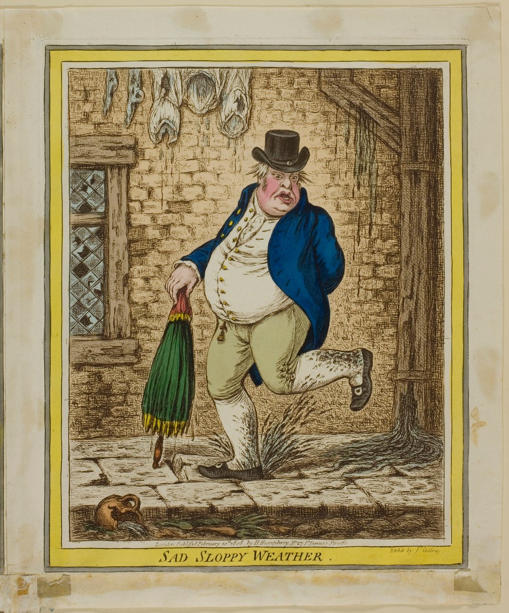 Tempo triste e sciatto da James Gillray