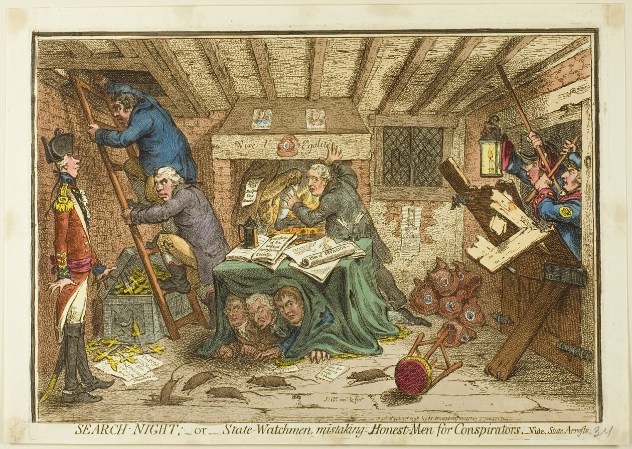 Ricerca-Notte da James Gillray