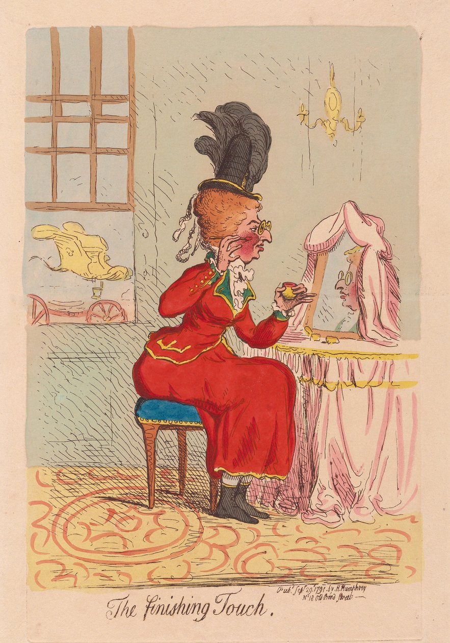 Il tocco finale da James Gillray