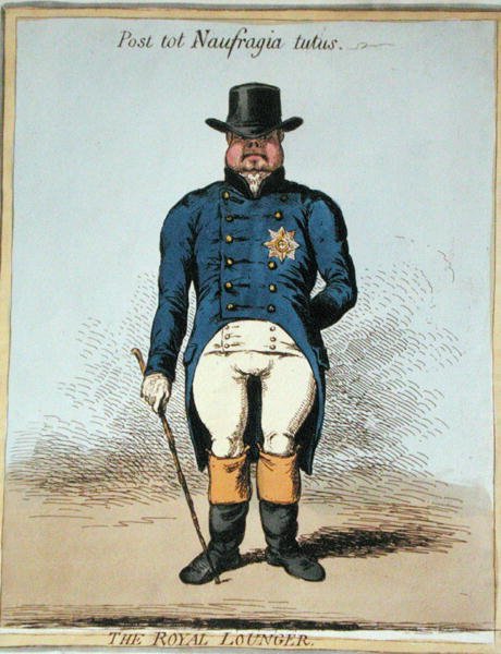 Il Pigro Reale da James Gillray
