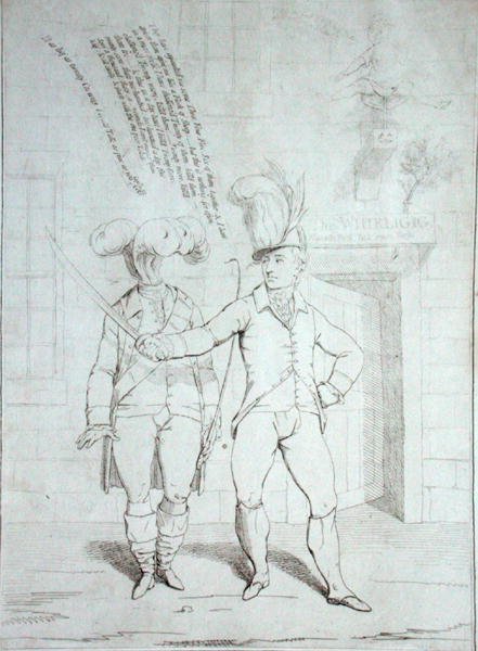 Il tuonante da James Gillray