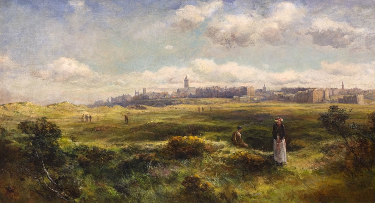 St Andrews dal campo da golf da James Gustavus Hope Spindler