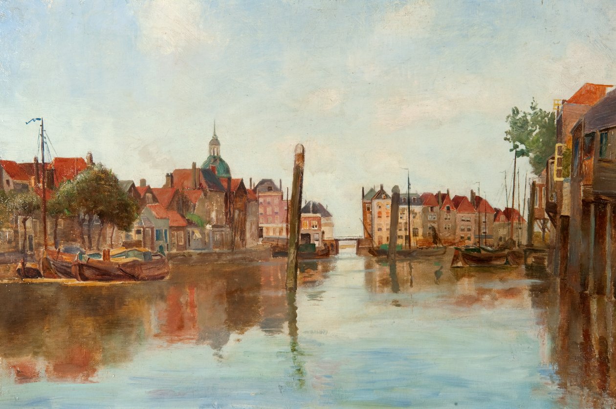 Il porto di Dort da James Guthrie Orchar