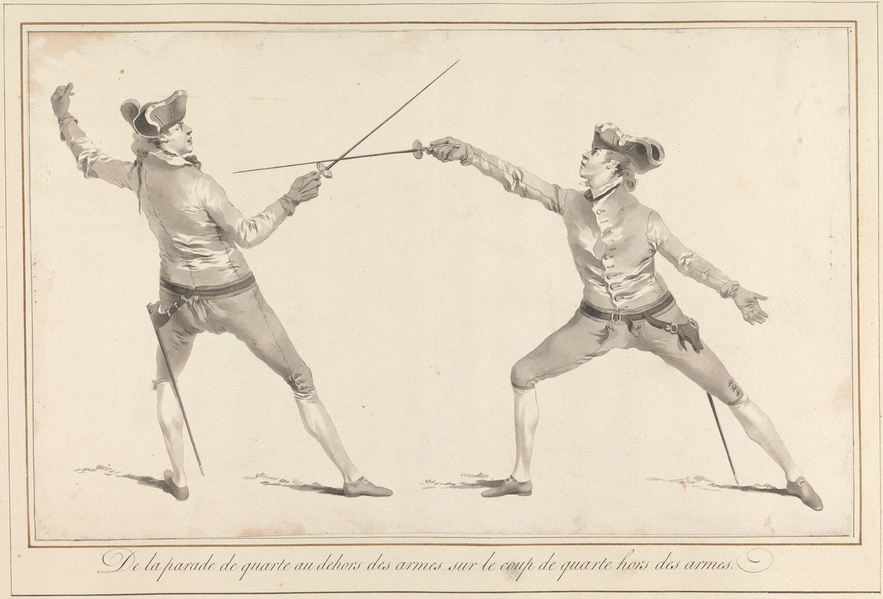 De la Parade de Quarte au Dehors des Armes sur le Coup de Quarte hors des Armes da James Gwin
