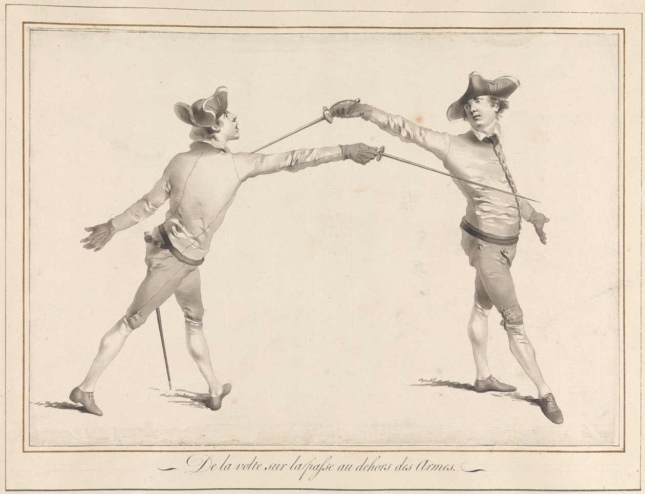 De la Volte sur la Passe au Dehors des Armes da James Gwin