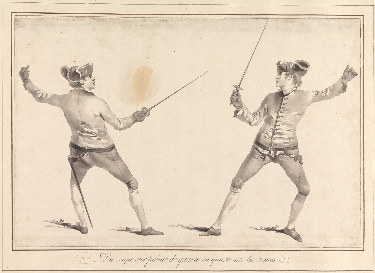 Du Coupé sur Pointe de Quarte en Quarte sur les Armes da James Gwin
