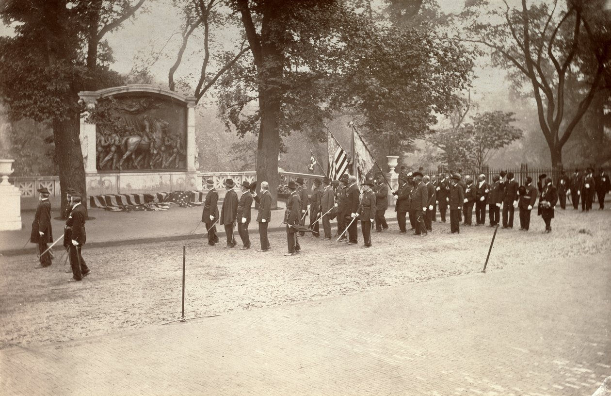 Dedicazione del memoriale a Robert Gould Shaw e al cinquantaquattresimo reggimento del Massachusetts, Boston, 31 maggio da James H. and Miller William J. Smith