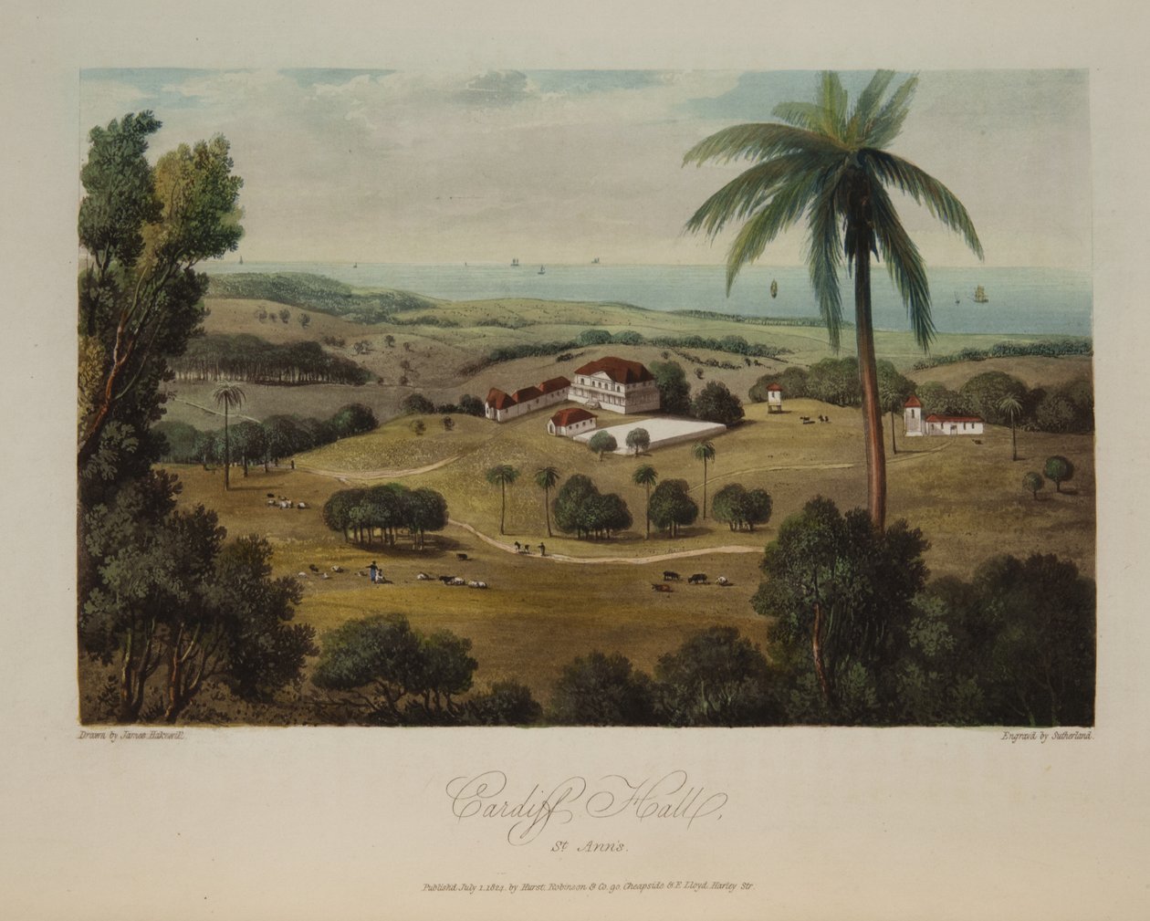 Cardiff Hall, St. Anns da James Hakewill