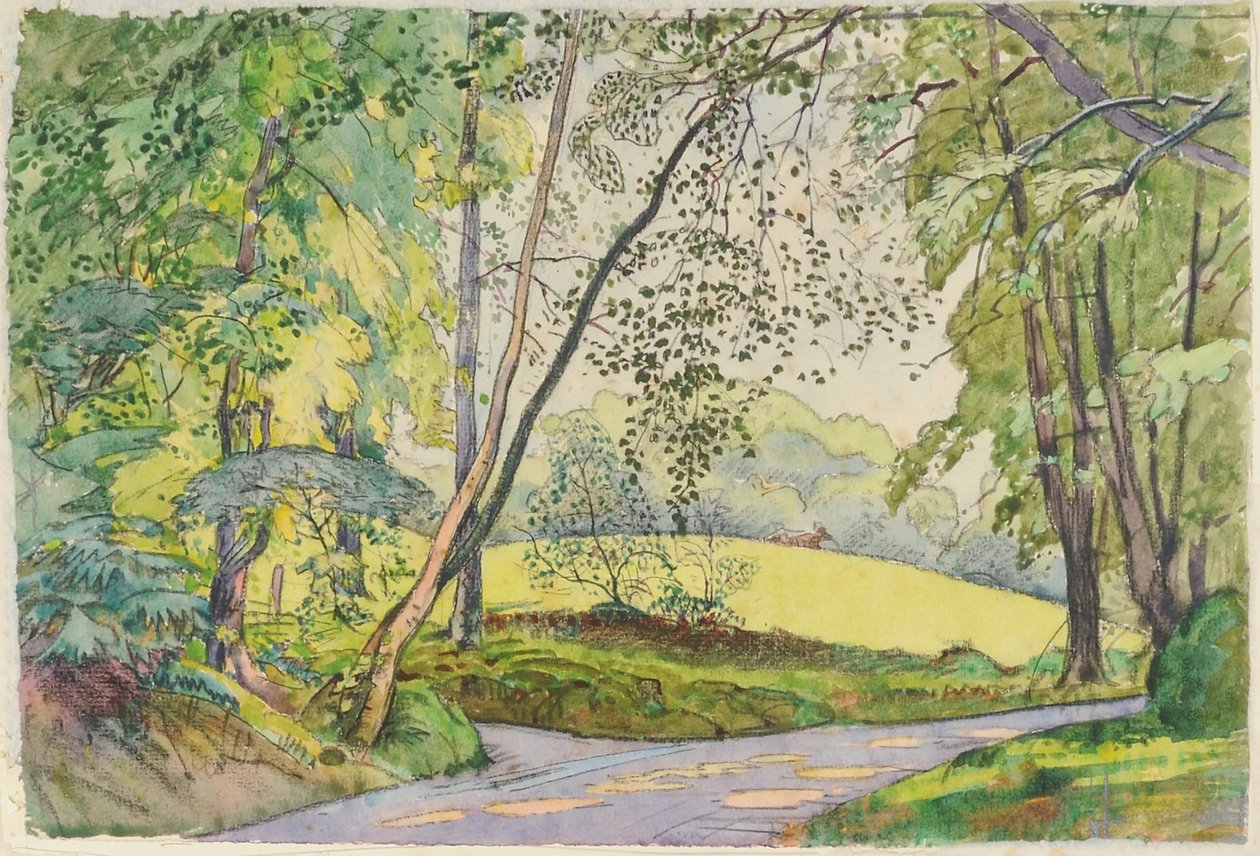 Attraverso gli alberi, 1910-15 da James Hamilton Hay