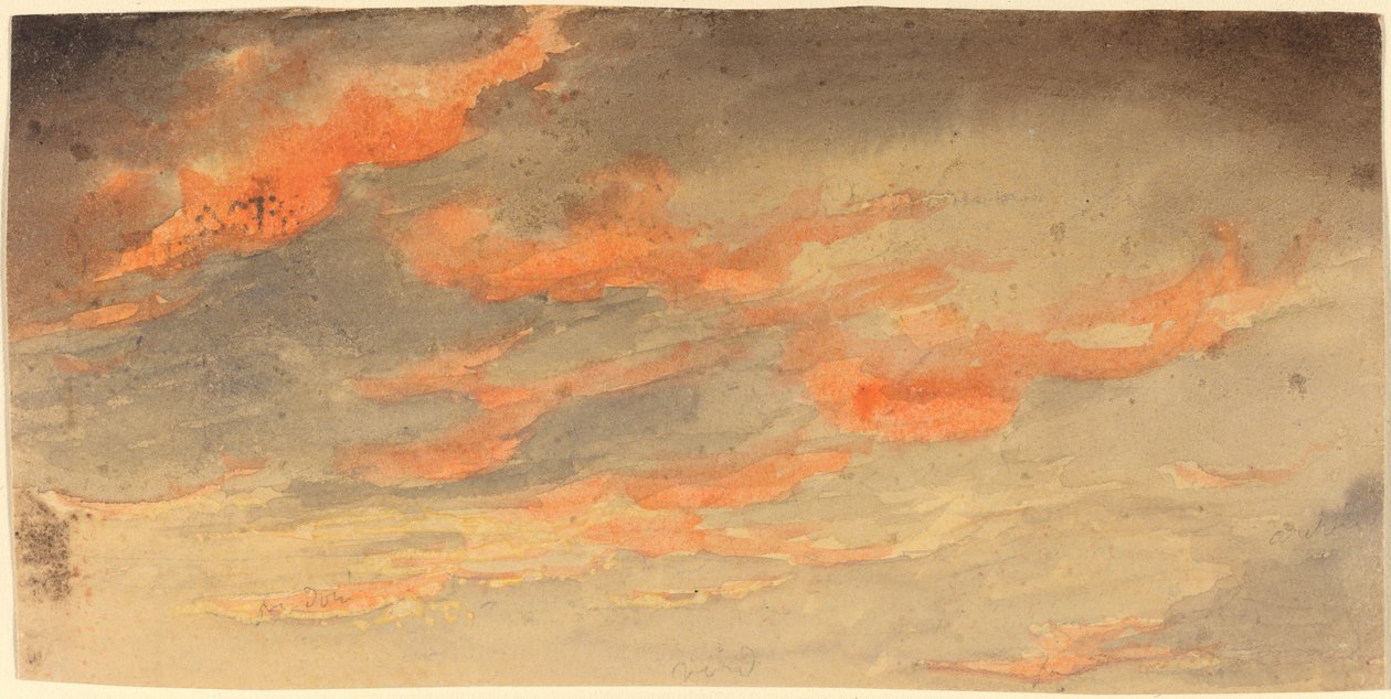 Nuvole al tramonto da James Hamilton Shegogue