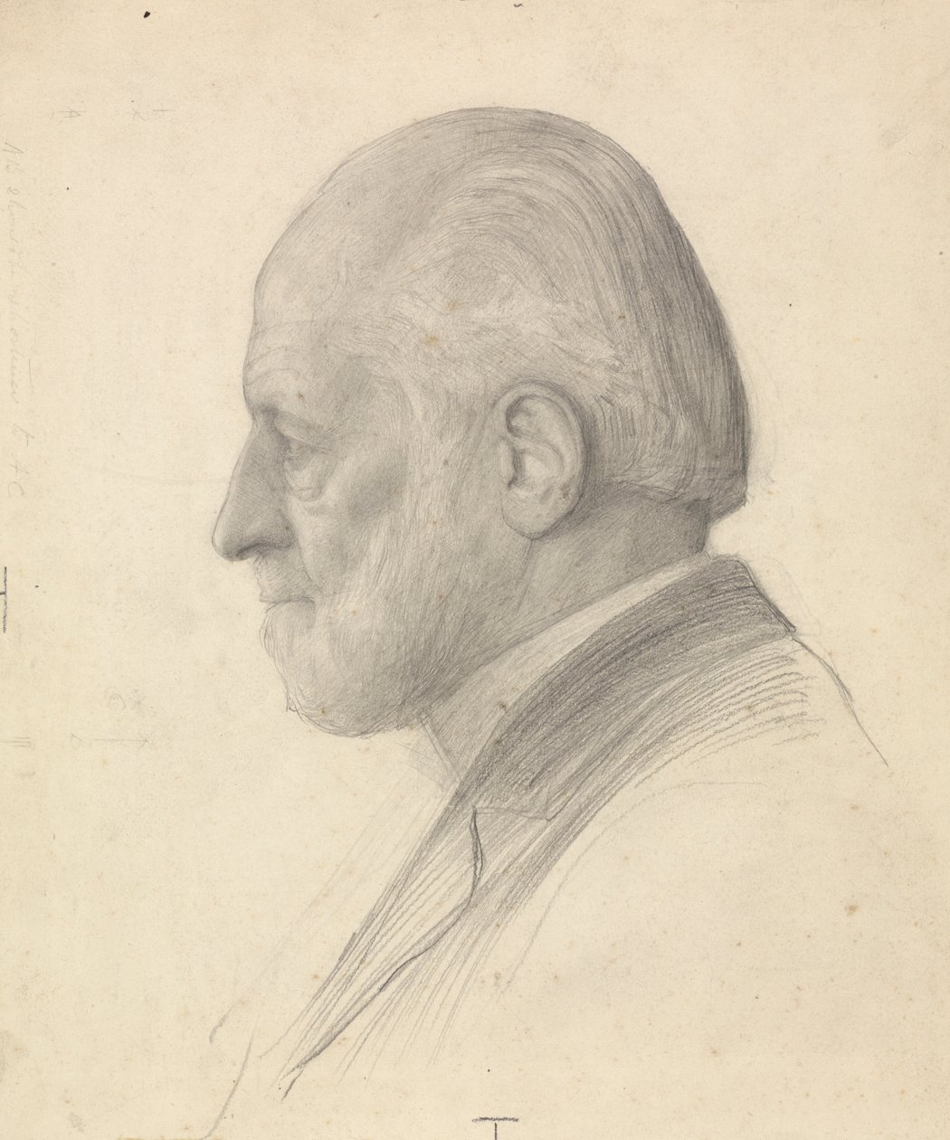 Ritratto di un anziano signore e ritratto di una donna anziana da James Havard Thomas